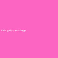 Klebrige Marmor-Zange
