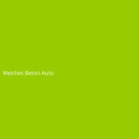 Weiches Beton-Auto