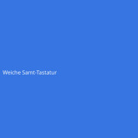 Weiche Samt-Tastatur