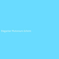 Eleganter Plutonium-Schirm