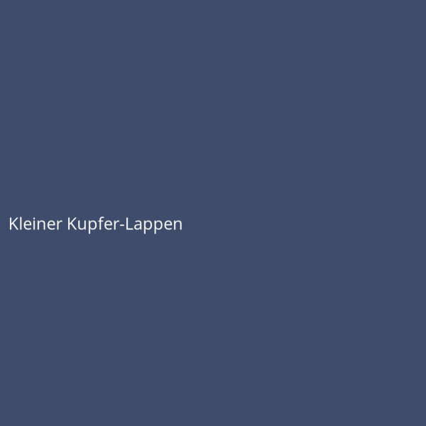 Kleiner Kupfer-Lappen