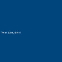 Toller Samt-Bikini