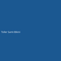 Toller Samt-Bikini